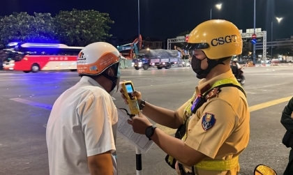 Nghị định 168 - Lỗi trừ 4 điểm GPLX: Điều khiển xe máy có nồng độ cồn nhưng chưa vượt quá 0,25 miligam/1 lít khí thở